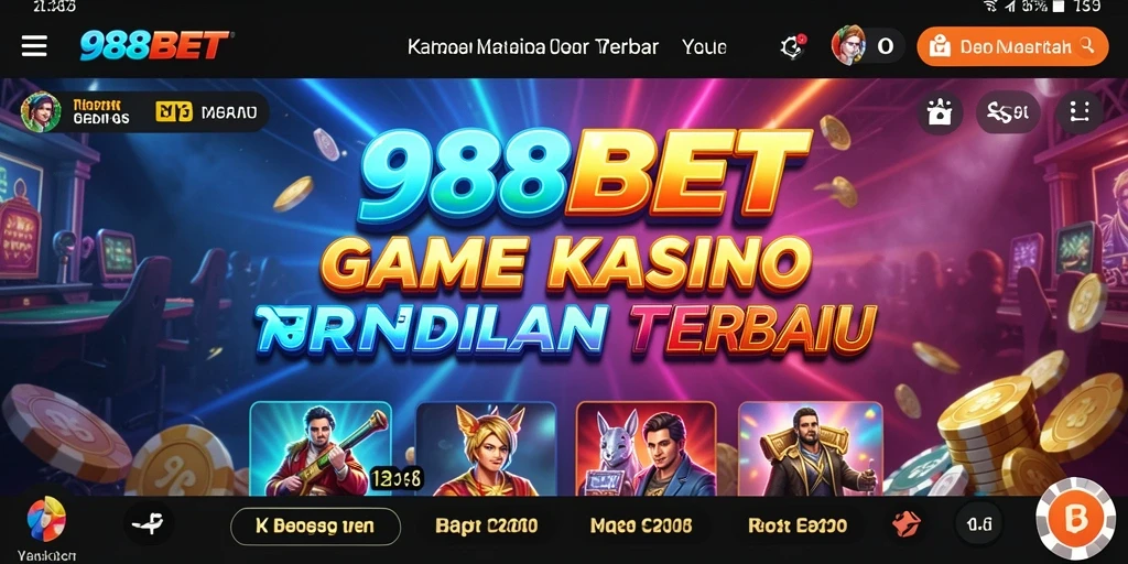Gameplay menarik dari 988BET dengan grafis kasino yang memukau.