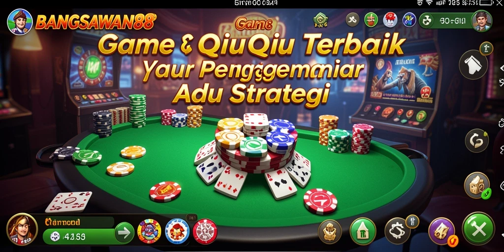 Tampilan gameplay QiuQiu yang menarik di BANGSAWAN88.