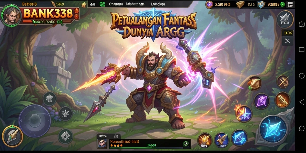 Tangkapan layar yang menampilkan aksi seru dalam gameplay ARPG.