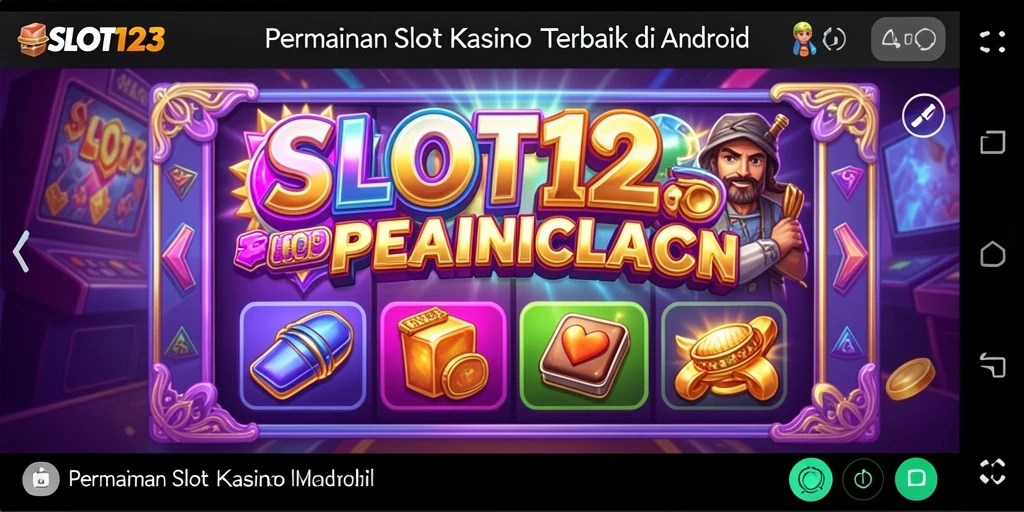 Tampilan gameplay yang menarik dan mengasyikkan dari SLOT123.